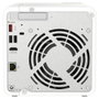 QNAP TS-462-4G Servidor NAS Torre 4 Bahías, Intel Celeron N4505, 4 GB DDR4, Blanco